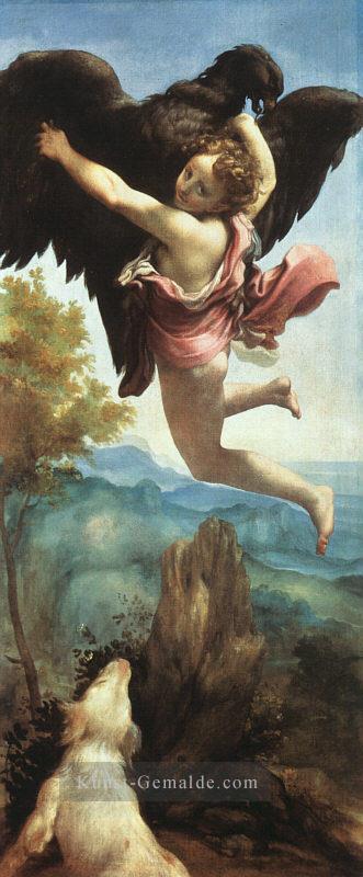 Ganymede Renaissance Manierismus Antonio da Correggio Ölgemälde
